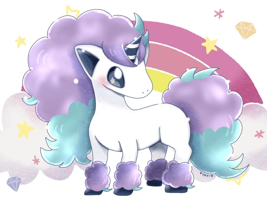 ポケモン ガラポニちゃん ʚɞ ガラルポニータの日 Saki のイラスト ポケモン ガラポニちゃん ʚɞ ガラルポニータの日 Saki のイラスト