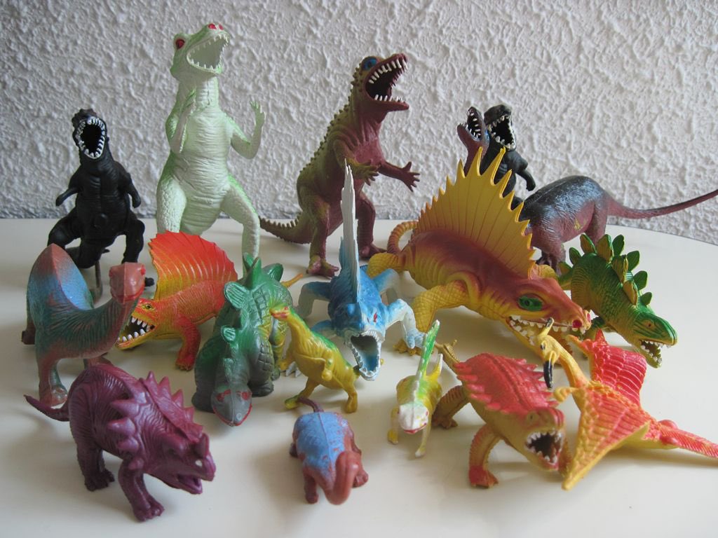 Before Star Wars, I was big into dinosaurs, I had a load of these - my fave was the stegosaurus...