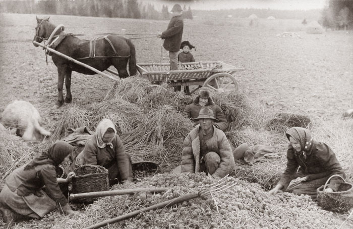 Estonian life ~100 years ago.