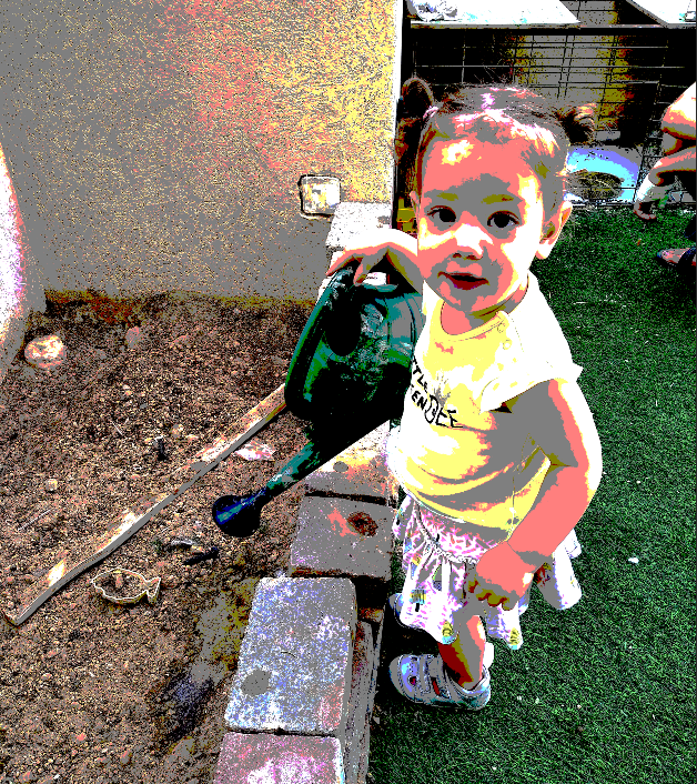 I'm in the middle of writing a series of blog posts about art quilting. Here's a post about posterizing images. I hope you enjoy it! quiltisrael.com/art-quilting-p… #artquilt #fabricportrait