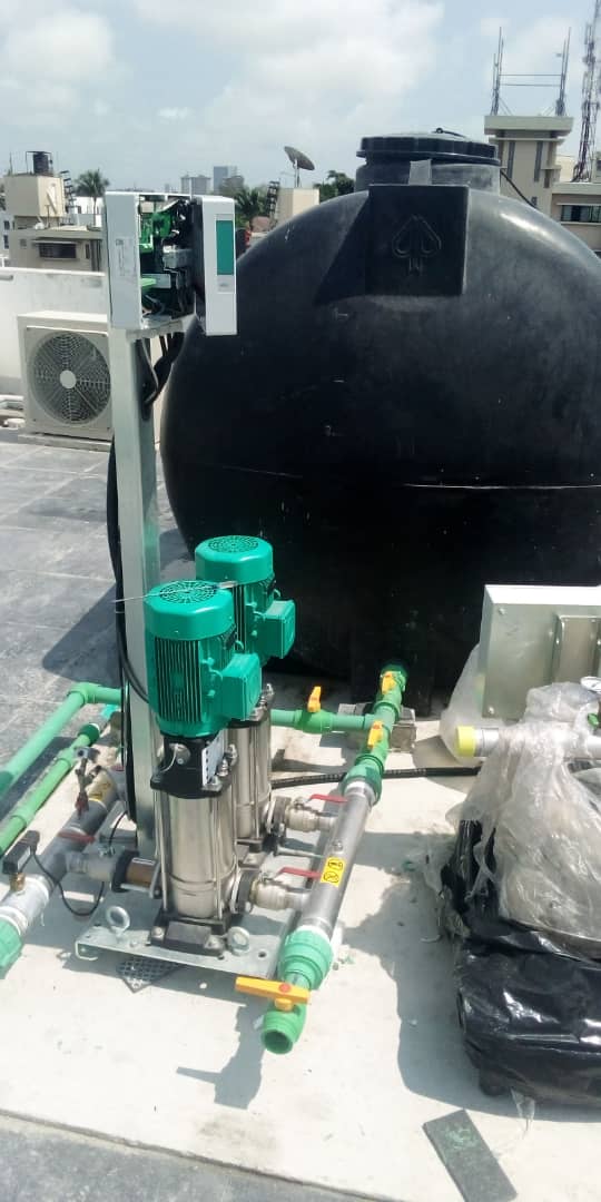 Firefighting system for hose reel application during installation🙂

#wilo #wilopumps #wilonigeria #firefightingsystem #hosereel #centrifugalpump