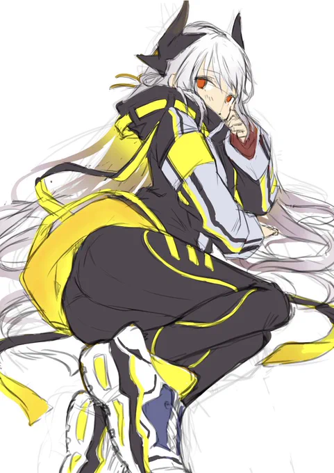 きよひーちゃん着せ替えして遊んでました
※ラフ画 