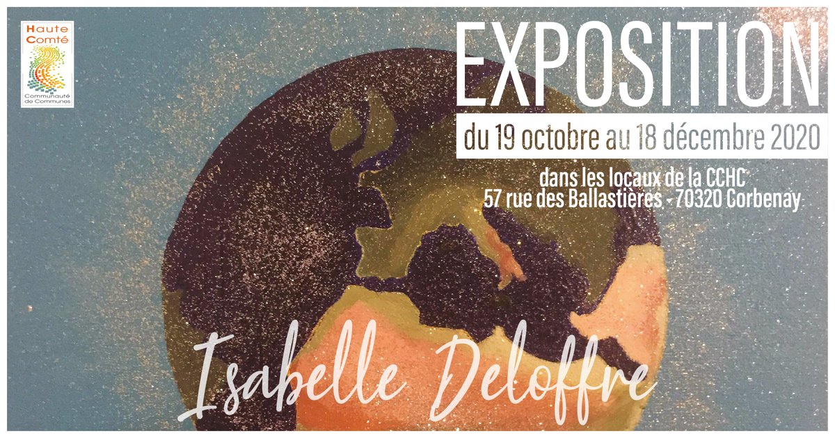 CCHauteComte's tweet photo. [EXPOSITION] Les tableaux chaleureux et lumineux d’Isabelle Deloffre seront exposés pour 2 mois dans le hall, les couloirs et escaliers de nos locaux. RDV du 19 octobre au 18 décembre, 57 rue des Ballastières à Corbenay ! https://t.co/iYRETYxcYv