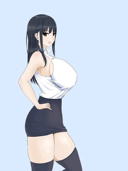 自作エロ小説のヒロイン1人目 速水怜 #爆乳 #OL #絶対領域 #太もも #脇 #オリジナル https://t.co/gDsoPK0TD3 