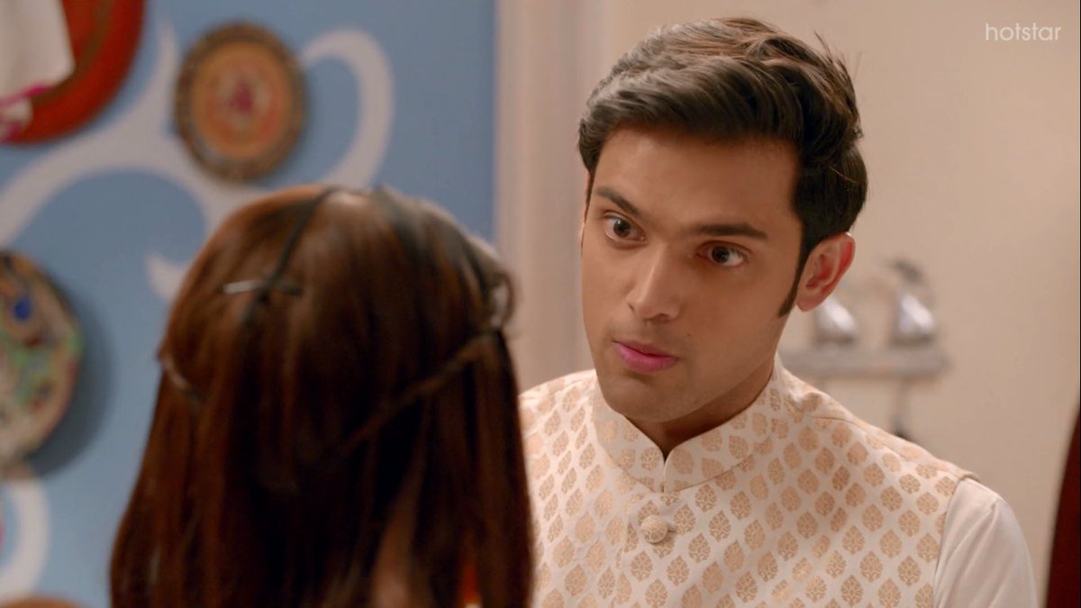  #KasautiiZindagiiKay Scene 11: Pre was not ready for any romance coz she was angry that they are again separated for a day n  #AnuragBasu convinced his wife that he wanted to fulfill all her wishes even if it means he has to be separated from her for one more day!  #ParthSamthaan
