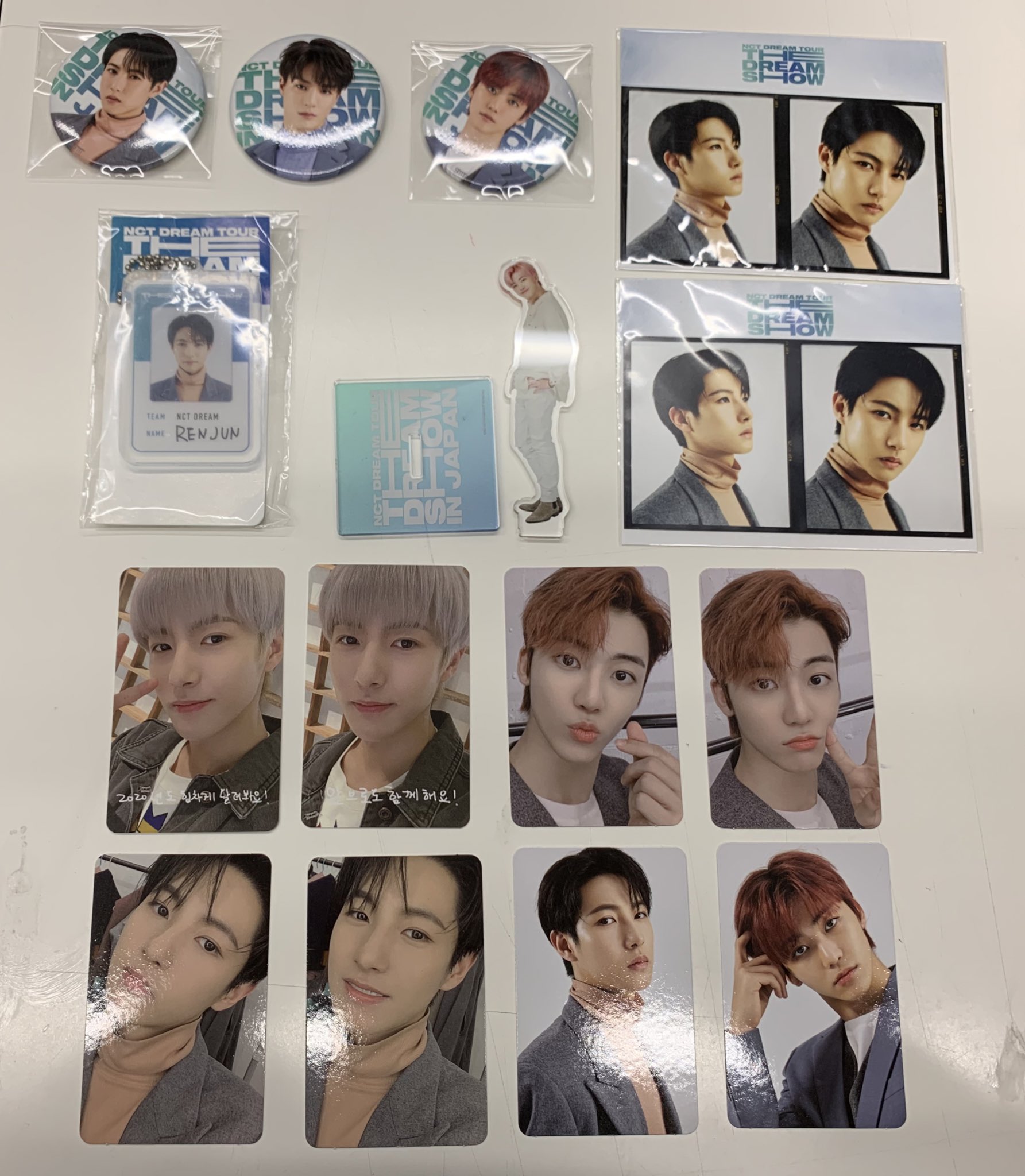NCTdream nct ロンジュン dream show 手渡しカード NCTdream nct ロンジュン dream show 手渡しカード