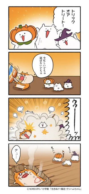 #マンガワン 更新??

「生きぬけ!爆走!クソハムちゃん」
48話&先読み49話が更新されました?

https://t.co/yhXH5RFz8u

#生きぬけ爆走クソハムちゃん
#クソハムちゃん 