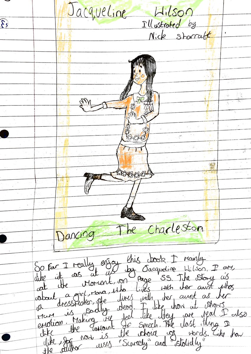 WMPrimaryY6's tweet photo. Wonderful dedication to reading at home. This superstar has brought in some fantastic artwork and writing to tell us about the reading she has been doing at home. A big well done 👏 https://t.co/bw7wlo1neo