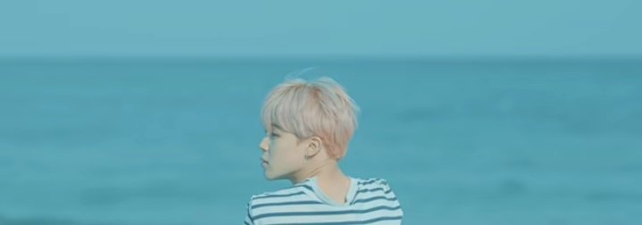 In the very next scene, we see Jimin and the sea. According to Carl Jung,the sea is an aspect of the human subconscious that builds and shapes a person's character. Jimin being alone by the sea and looking at it indicates that he is aware of the aspects within himself.
