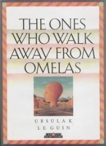 THE STORY OF OMELAS:"The Ones who Walk Away From Omela" tells us the story of a beautiful city filled with happiness that exists by the sea. It is a fictional utopia.Behind all the happiness in the Omelas,there's a little child who was sacrificed & locked up at the bottom of ++