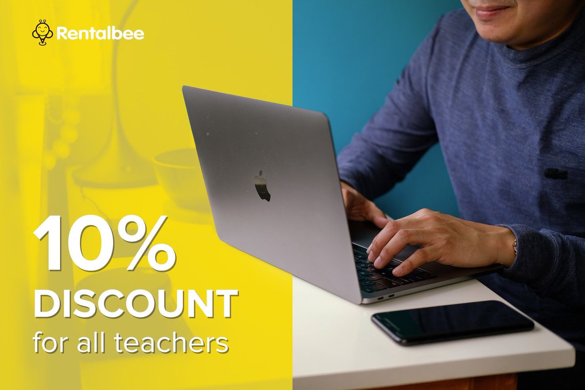 rentalbee's tweet photo. Happy Teacher's Day! 🤩 As our way of giving back to the people who take care of us in our second home, we're giving a special discount just for them 💛

If you're a teacher looking for your new home, send us a message to take advantage of this offer 🥰 https://t.co/5u8P57Dk8Z