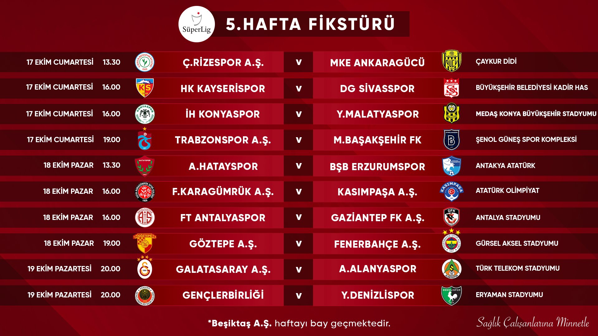 Son Dakika | Süper Lig'de program açıklandı! Fenerbahçe - Trabzonspor maçının tarihi...