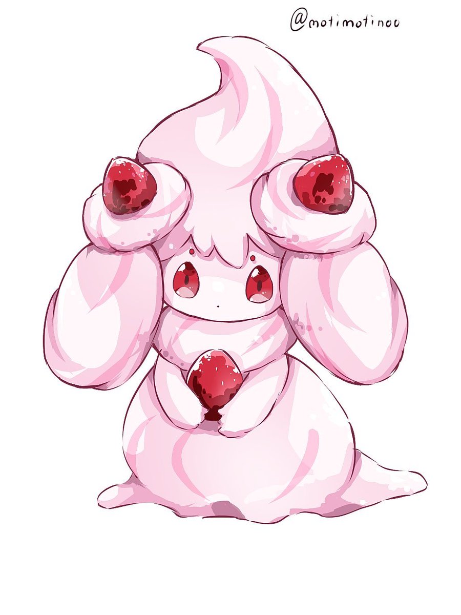 ポケモン マホイップ の しばらく絵かけないのイラスト ポケモン マホイップ の しばらく絵かけないのイラスト
