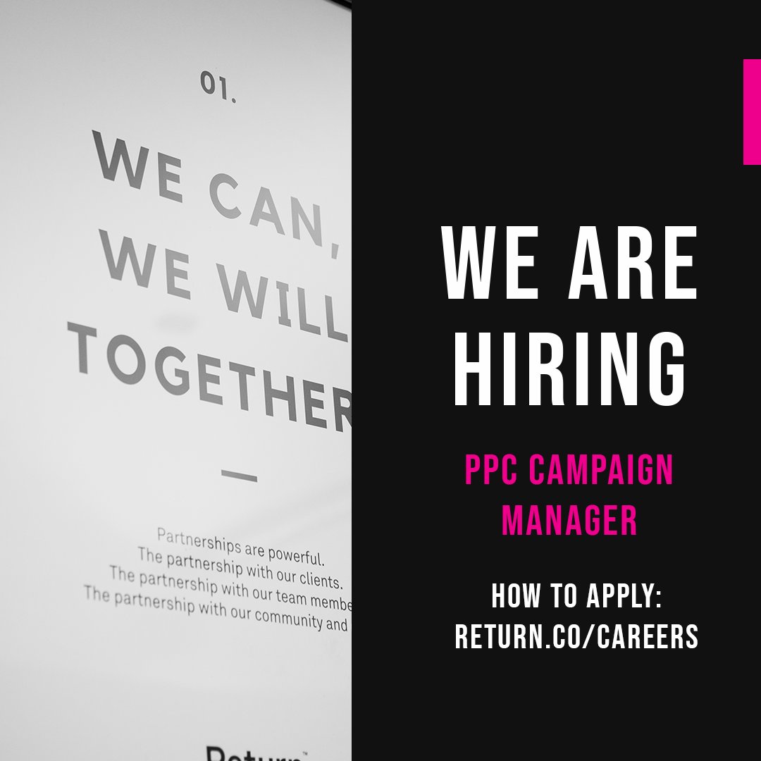 guylevine's tweet photo. We are looking for a talented PPC Campaign Manager who is ready for their next role to join the team. This is a great opportunity for someone who is eCommerce focussed &amp; hungry to win.

https://t.co/cvUODgQMDj https://t.co/XQzMI8sMZX