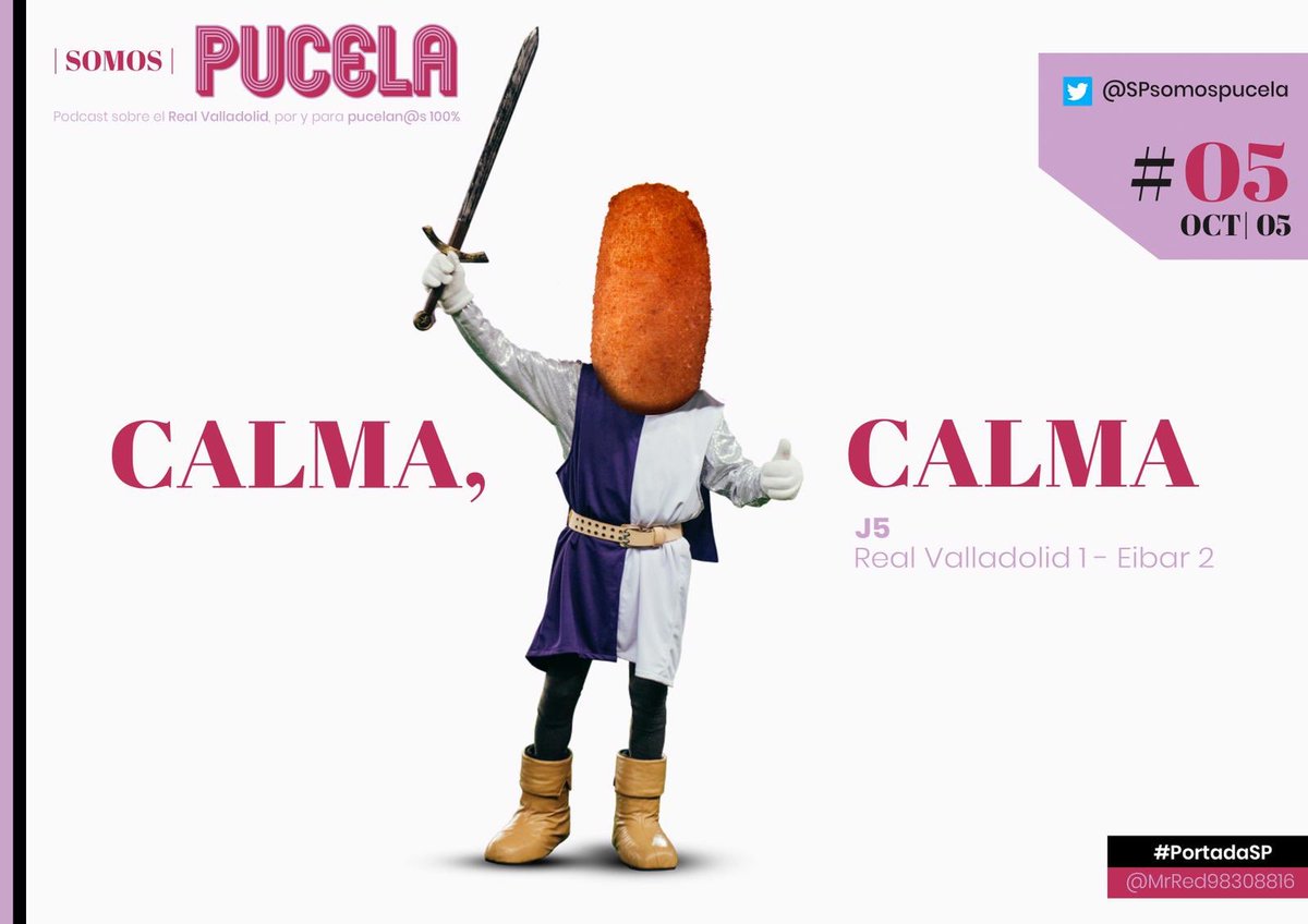 SPsomospucela's tweet photo. 🖋📰 “Calma, calma” de @MrRed98308816, #PortadaSP de la Quinta Jornada de Liga.
@realvalladolid 1-2 @SDEibar
¡¡Enhorabuena!! https://t.co/CrgG7fIrqw