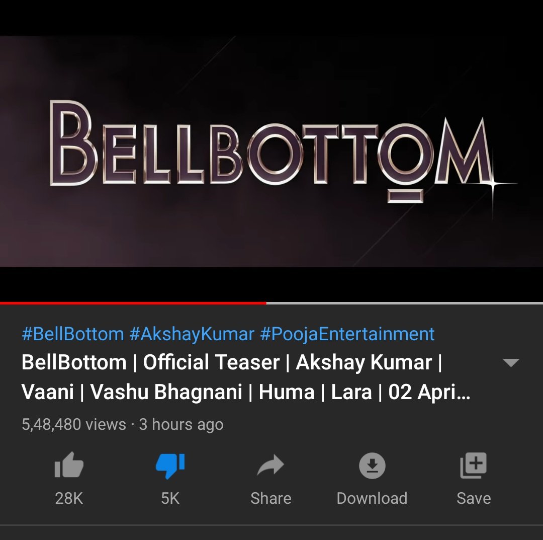 Warrior_for_SSR's tweet image. Do dislike and Report 🙏🙏🙏
Fastttt 🙏🙏
Jbhi ek din phele apna video viral kia
🤬🤬🤬 

#AIIMS
#SudhirGuptaSoldOut
#BoycottAkshayKumar
#BellBottomTeaser
#BoycottBollywoodFilms
#SushantConspiracyExposed