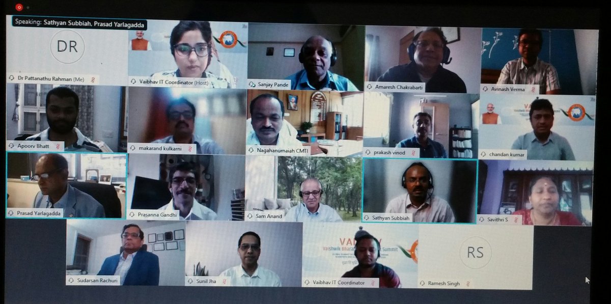 BiologicsTara's tweet photo. The 'Smart manufacturing, IOT, Digital Manufacturing' schedule of Vaibhav Summit today. Panel presentation and discussion about collaborative mechanisms are great!. 
#TaraBiologics  and #teegeneuk represented at this event.
#VaibhavSummit https://t.co/ew8wfkNrcA
