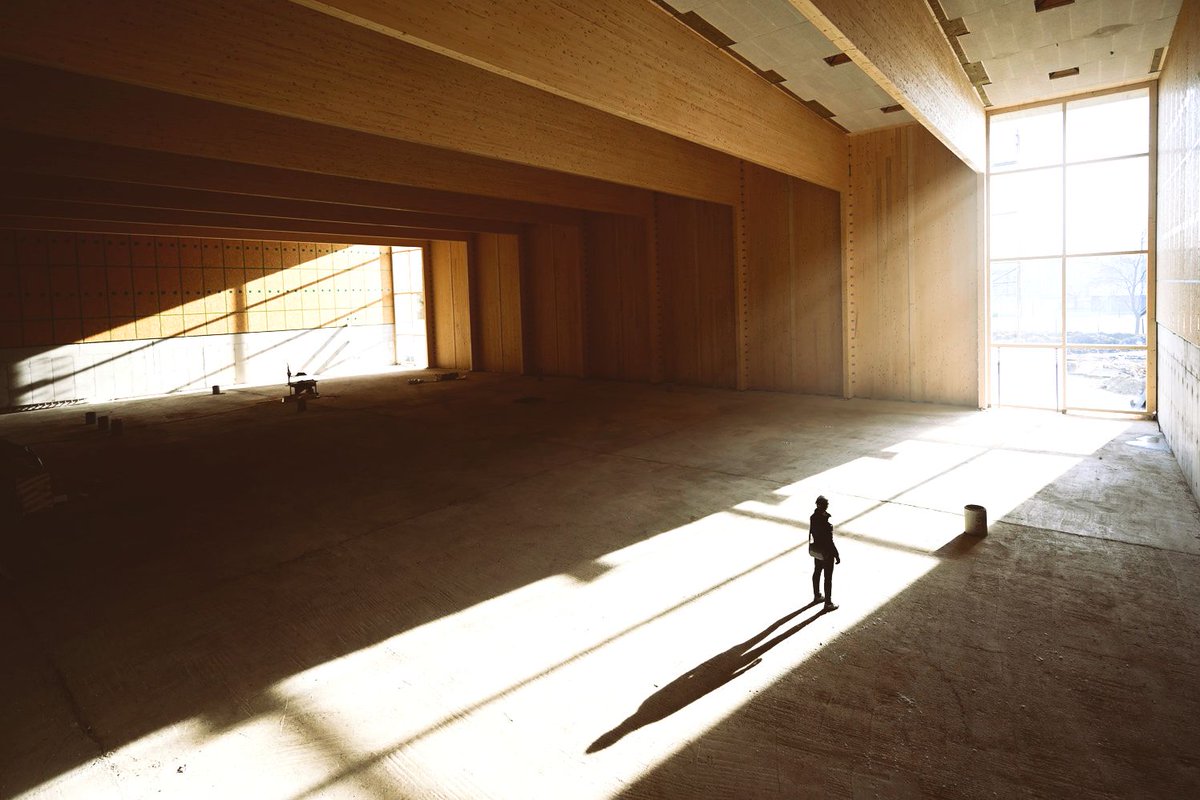 gartner_arch's tweet photo. Our sports hall during construction and upon obtaining a use permit. The beautiful contrasts have been replaced by evenly diffused (natural) light, ideal for sports activities.
#sportshall #contrast #shadow #architecture #public #menges #sports #lightning #beauty #teamwork https://t.co/LXa1Bxc92O