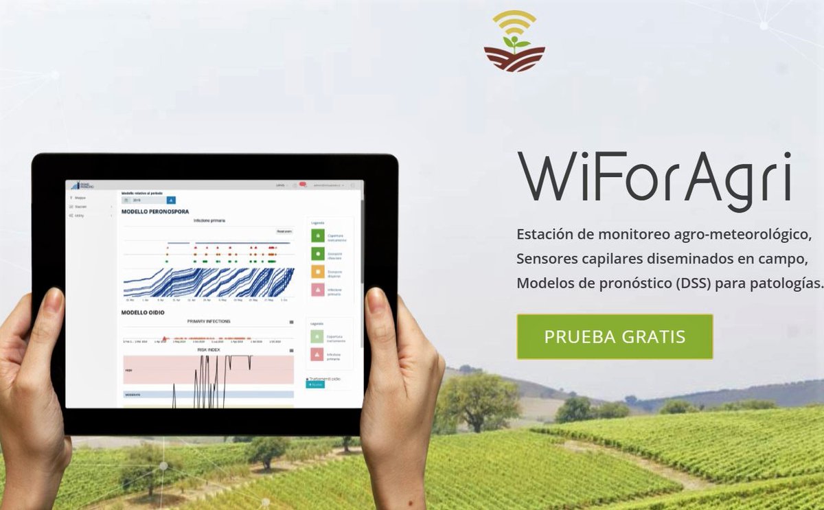 BISITE_USAL's tweet photo. ✅Grupo @BISITE_USAL comienza un nuevo proyecto europeo en colaboración con la empresa italiana #PrimoPrincipio y financiado por el consorcio #TETRAMAX.
🍃 #WiForAgri2021será la primera solución de la UE asequible para cualquier agricultor inteligente.
https://t.co/VHmlL9mgcQ https://t.co/wmd7ALIS79