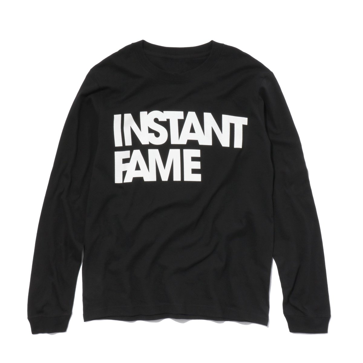 Instantfame_'s tweet photo. 【パーマネントロゴTシャツ再販予約終了まであと5時間！】

多くのアーティストにもご愛用頂いている人気モデルを再販予約受付中。
一年中活躍する万能Tシャツです。

▼ZOZO
https://t.co/m3fbFd5XdE

▼オフィシャルEC
https://t.co/PXRZtewAMi

受注期間
10/3 11:00~10/5 23:59
10月下旬発送予定 https://t.co/2IkWhLHBhl