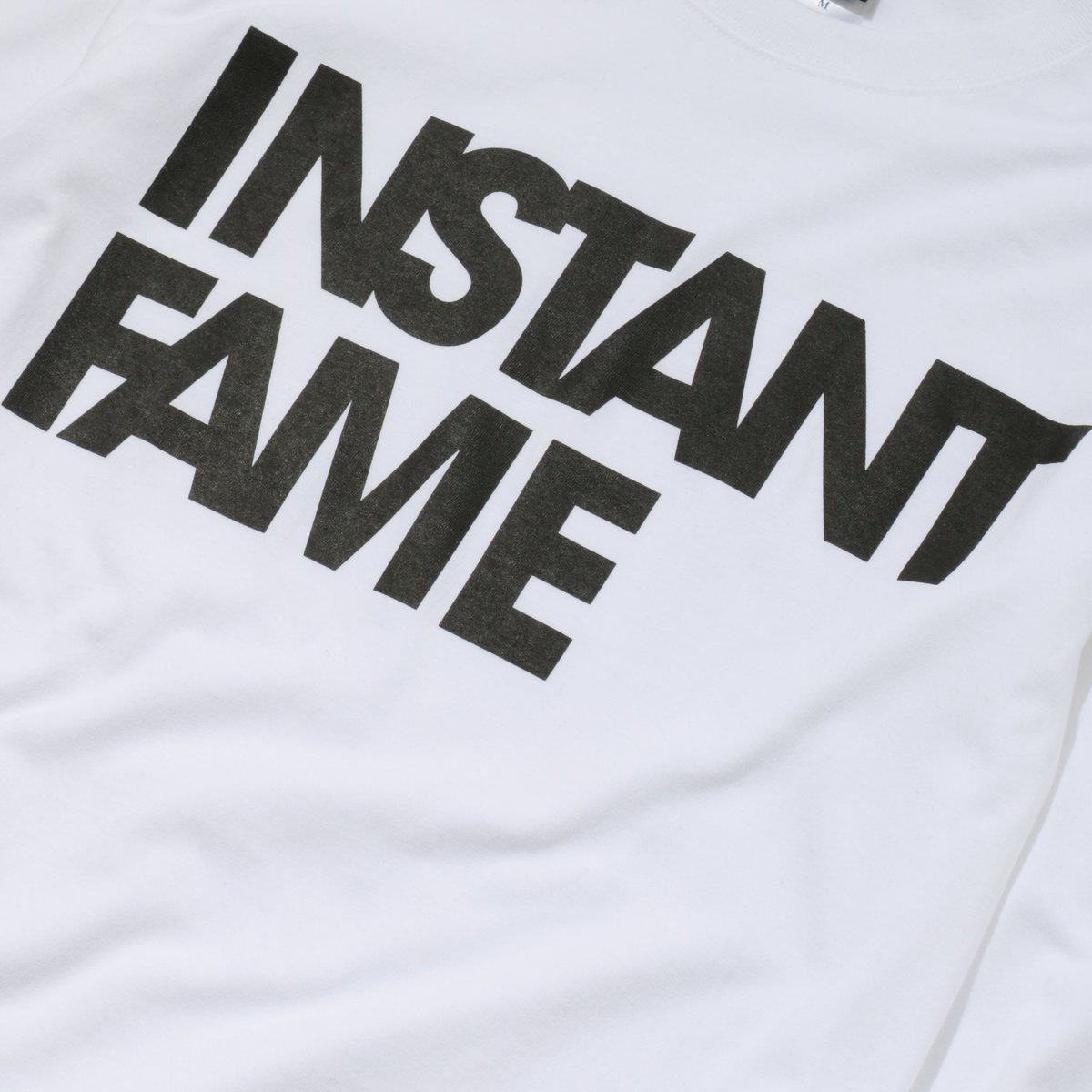 Instantfame_'s tweet photo. 【パーマネントロゴTシャツ再販予約終了まであと5時間！】

多くのアーティストにもご愛用頂いている人気モデルを再販予約受付中。
一年中活躍する万能Tシャツです。

▼ZOZO
https://t.co/m3fbFd5XdE

▼オフィシャルEC
https://t.co/PXRZtewAMi

受注期間
10/3 11:00~10/5 23:59
10月下旬発送予定 https://t.co/2IkWhLHBhl