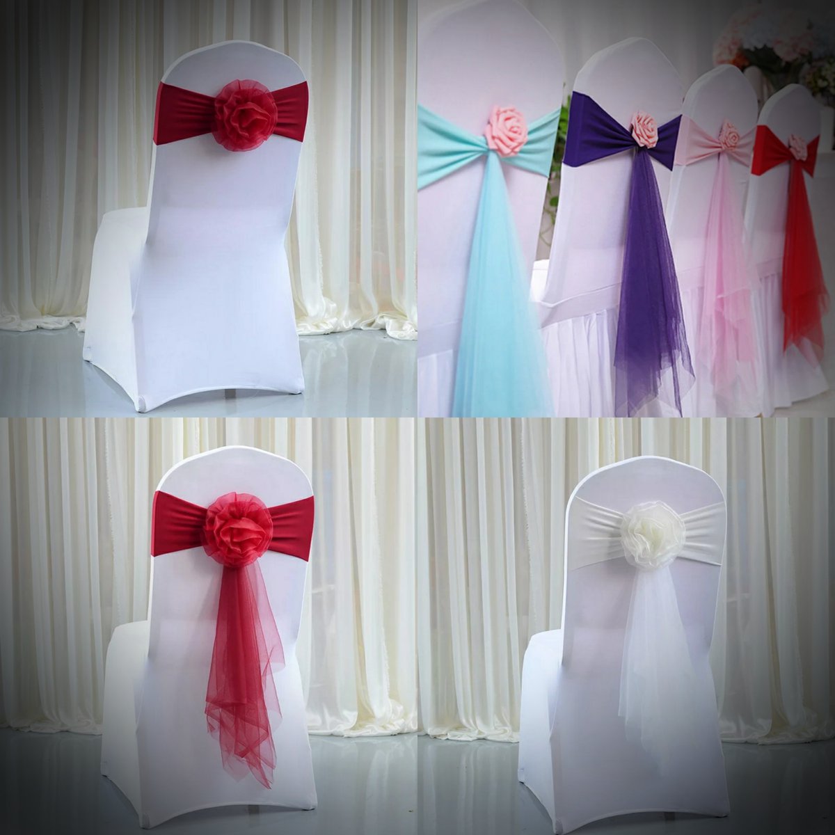 GCafferey's tweet image. Stunning chair sashes, without the fuss. No fiddly tying, no sashes slipping their way off the chair......various styles and colours available. #newstock #2021weddings #diyweddings #weddingscornwall