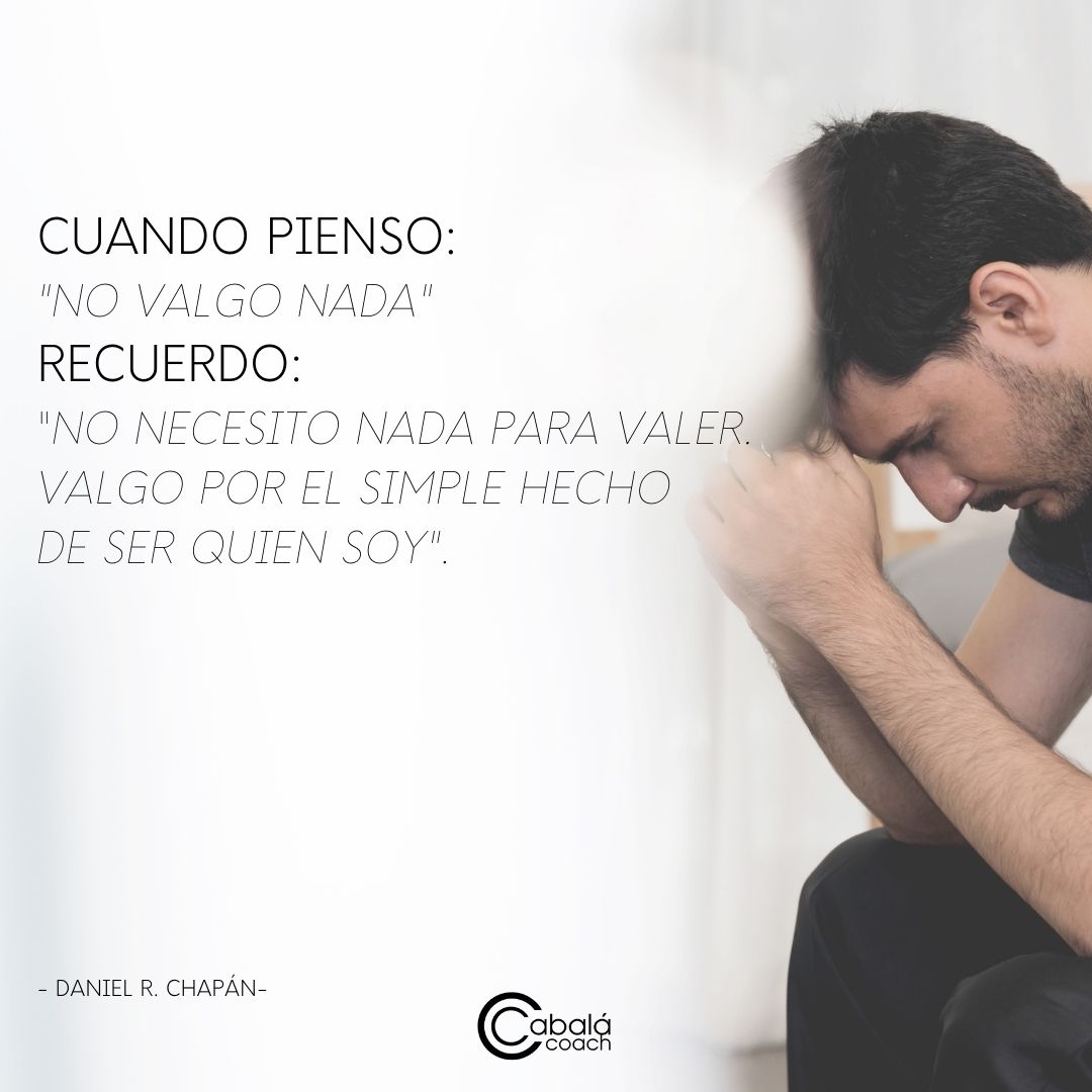 CabalaCoach's tweet photo. #1de3 #Buenosdias #CabalaCoach
Cuando pienso: 
"No valgo nada"
Recuerdo: 
"No necesito nada para valer. Valgo por el simple hecho de ser quien soy". https://t.co/i70h1pjzGA