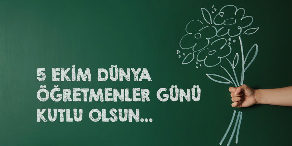Çocuklarımızın gözlerinin içine bakıp güzel yüreklerini gören, ellerinden tutup yarınlara hazırlayan öğretmenlerimiz iyi ki varsınız!

Salgın sürecindeki emekleriniz, özveriniz için bir kez daha teşekkürler 👏🏼

#DünyaÖğretmenlerGünü