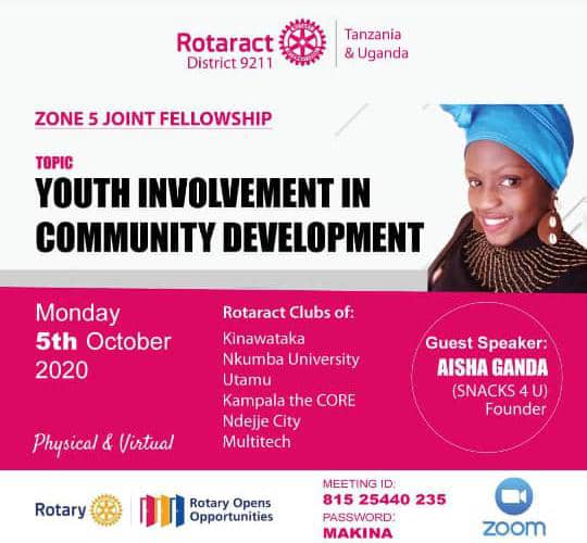 Where the youths???join us today at 6pm on zoom meet or physically at sky pub kunya