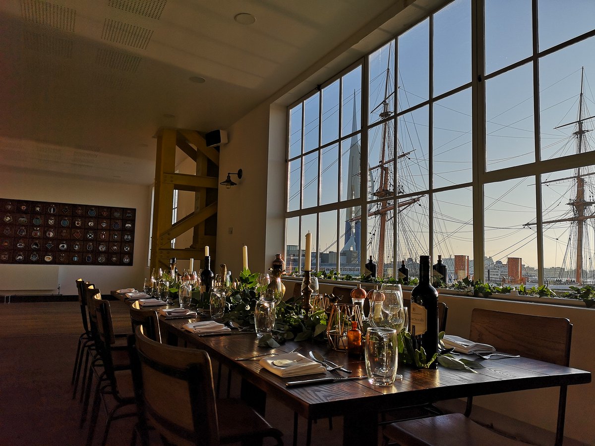 DockyardEvents's tweet image. Our Christmas diary is starting to fill. 
Only 2 Thursdays left in December to book your team lunch which includes a bottle of sparkling wine when booking a table of 6.