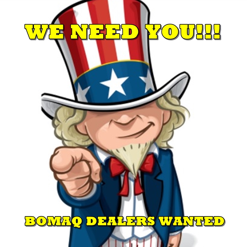 At Bomaq we are continually looking for new partners who wish to add or complement their product range with our 
exclusive Rough Terrain Forklifts.

If you think this could be a good opportunity to join our global network of distributors, please contact us 
(sales@bomaq.com)