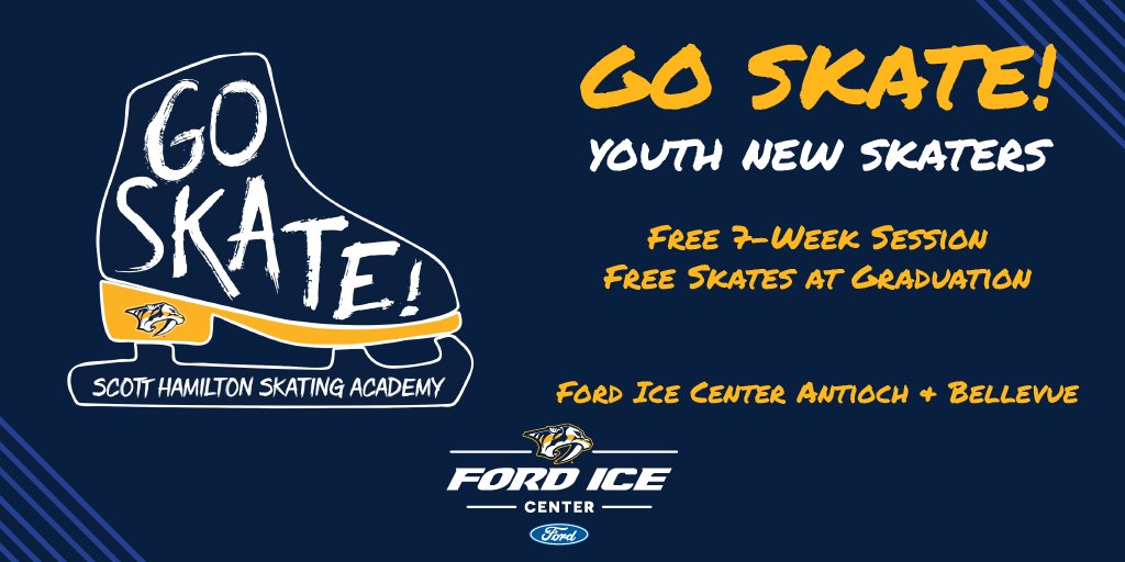 Don't miss your chance to Go Skate! with <a href="/ScottSk8Academy/">ScottHamiltonAcademy</a>! 

Go Skate! is offered to children ages 7-12 who are new to skating at both Ford Ice facilities. Classes begin the week of Oct. 26!

Learn more and register 👉 bit.ly/Go_Skate