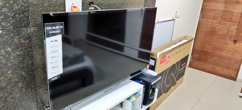 DrDrupad's tweet image. Just received amazing #TCLQLEDTV
Very Exited. Thanks a lot @tcl_india for this big prize. Indeed #GoBeyondYourImagination
Now IPL is going to be more fun on my own #QLED TV. Thanks once again.