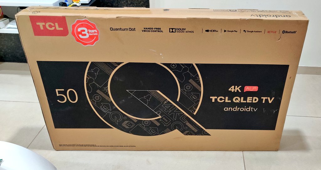 DrDrupad's tweet image. Just received amazing #TCLQLEDTV
Very Exited. Thanks a lot @tcl_india for this big prize. Indeed #GoBeyondYourImagination
Now IPL is going to be more fun on my own #QLED TV. Thanks once again.