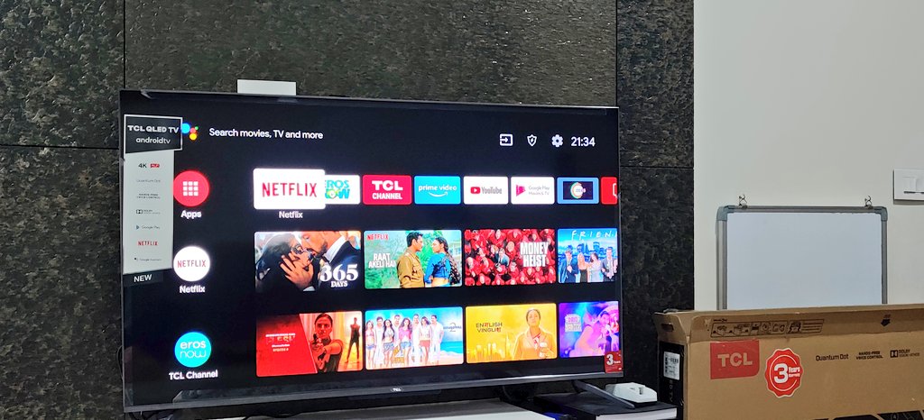 DrDrupad's tweet image. Just received amazing #TCLQLEDTV
Very Exited. Thanks a lot @tcl_india for this big prize. Indeed #GoBeyondYourImagination
Now IPL is going to be more fun on my own #QLED TV. Thanks once again.