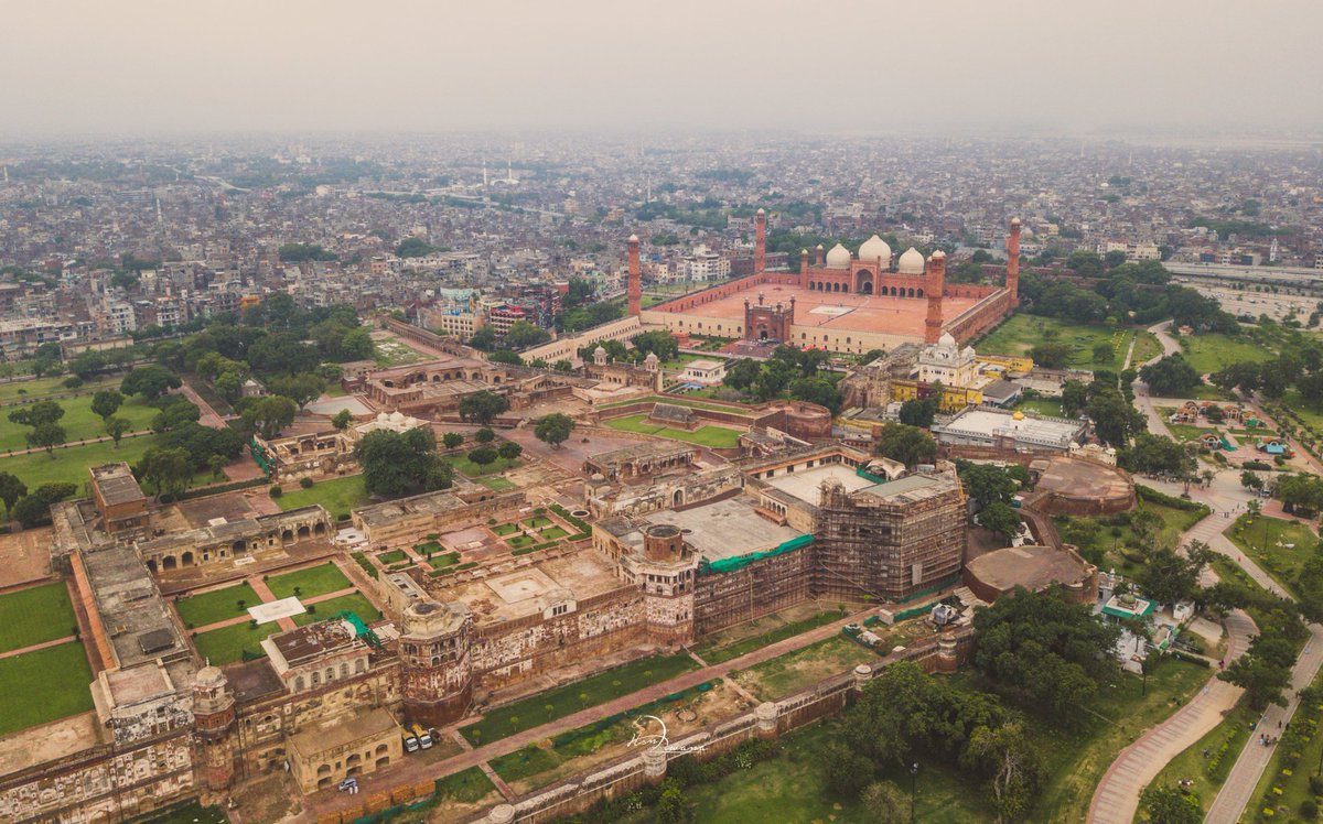 In many cases this design is tweaked. For e.g Khangarh is a hexagon than a square and Lahore is an approximate quadrangle.