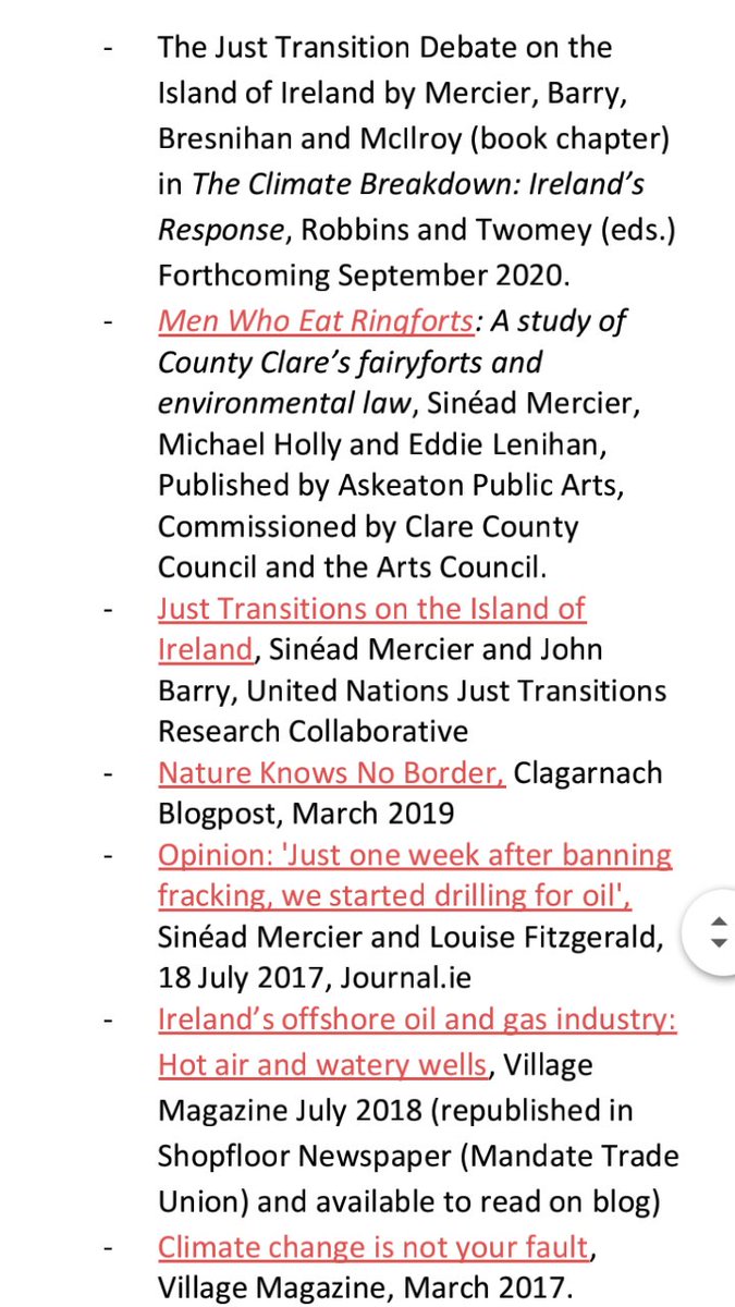 Today I formally left  @greenparty_ie - I was a member for over 10yrs, its primary researcher in opposition from 2016-19 & an advocate for climate justice/just transition within and outside the party. It was a wonderful adventure but much wasted potential (Long thread).