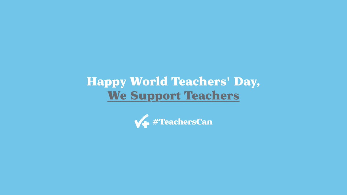 Happy #WorldTeachersDay! Today, and every day, the team at EAI celebrates the incredible impact that teachers have on our future. #TeachersCan do hard things and we want you to know we've got your back!