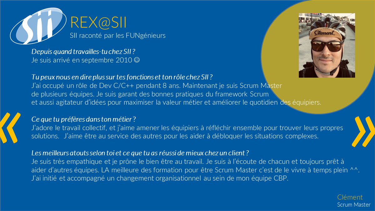 Vous avez dit <a href="/GroupeSII/">Groupe SII</a> ? 🧐
Nos collaborateurs vous racontent leurs métiers et leurs expériences au sein de l'agence <a href="/SII_Atlantique/">SII Atlantique</a>
⚡Vous voulez rejoindre l'équipe ? C'est par ici : lnkd.in/gNCjg26 
#ingénieur #transformationnumérique