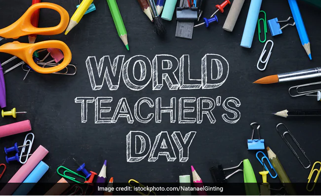 Founders4School's tweet photo. HAPPY #WorldTeachersDay Where would we be without our AMAZING #teachers Thank you for everything that you do and for always striving and giving your best! We appreciate you! 🎉👏🥰 https://t.co/IKx7O3hYps