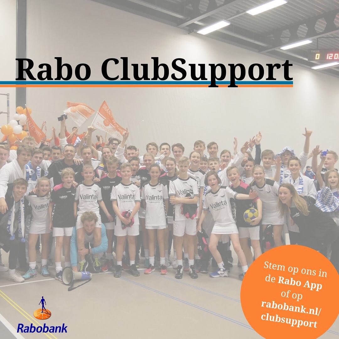 Ja de Rabo ClubSupport is gestart! 🙌🏽 Steun ons door op ons te stemmen via de onderstaande link! 
rabobank.nl/particulieren/…
#RaboClubSupport