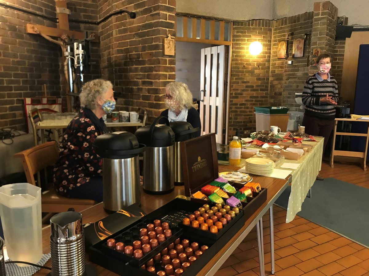 Community Cafe comes to Teddington. Yummy cakes, reasonable coffee, friendly chat &amp; local advice &amp; info - welcome to the Community Cafe brought to you by @TW11Parish @RUILS <a href="/RGPAlliance/">Richmond GP Alliance</a> <a href="/RichmondAID/">Richmond AID</a>. Every Monday 1.30-4.30pm <a href="/TeddingtonNub/">Teddington Nub News</a> <a href="/LBRUT/">Richmond Council</a>