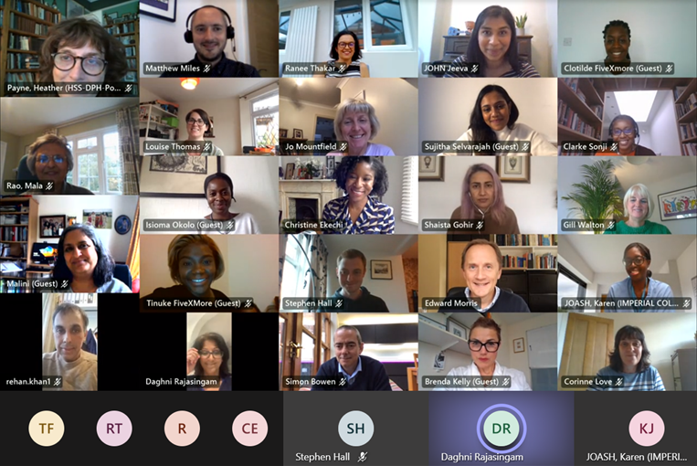 RCObsGyn's tweet photo. Thank you to everyone who attended our first #RaceEqualityTaskforce meeting on Friday, bringing commitment and expertise to shape the group’s priorities and actions.
Meeting notes will be online soon, joining our #FiveXMoreRCOG five steps: https://t.co/tPYhTRJrOg https://t.co/ehG3rDju40