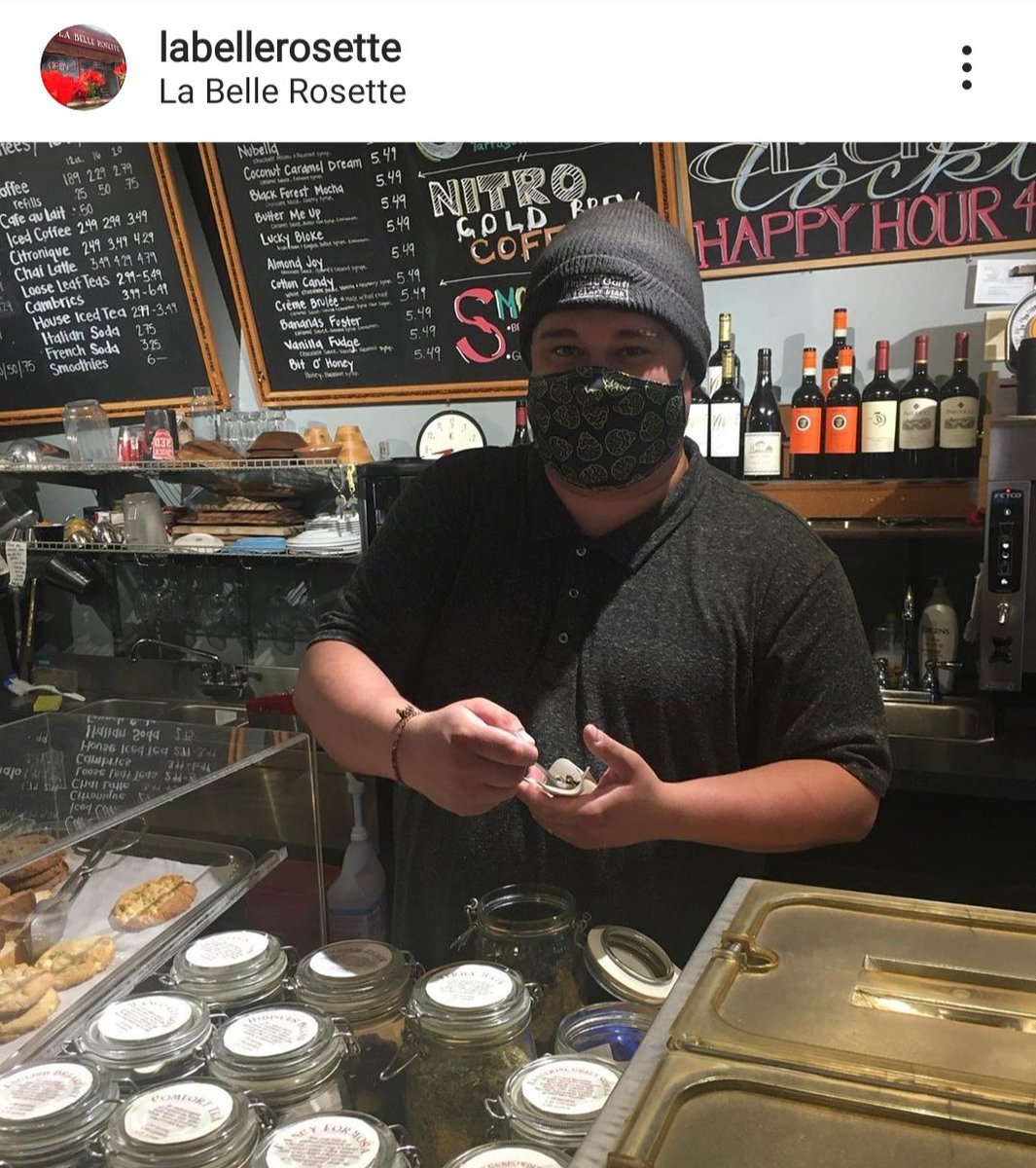 LaBelleRosette's tweet photo. Clayton has your tea ready! Come see our lovely selection of black to green to white to herbal teas. #denvertea #tea #๐ต https://t.co/wCLeQCYMl2