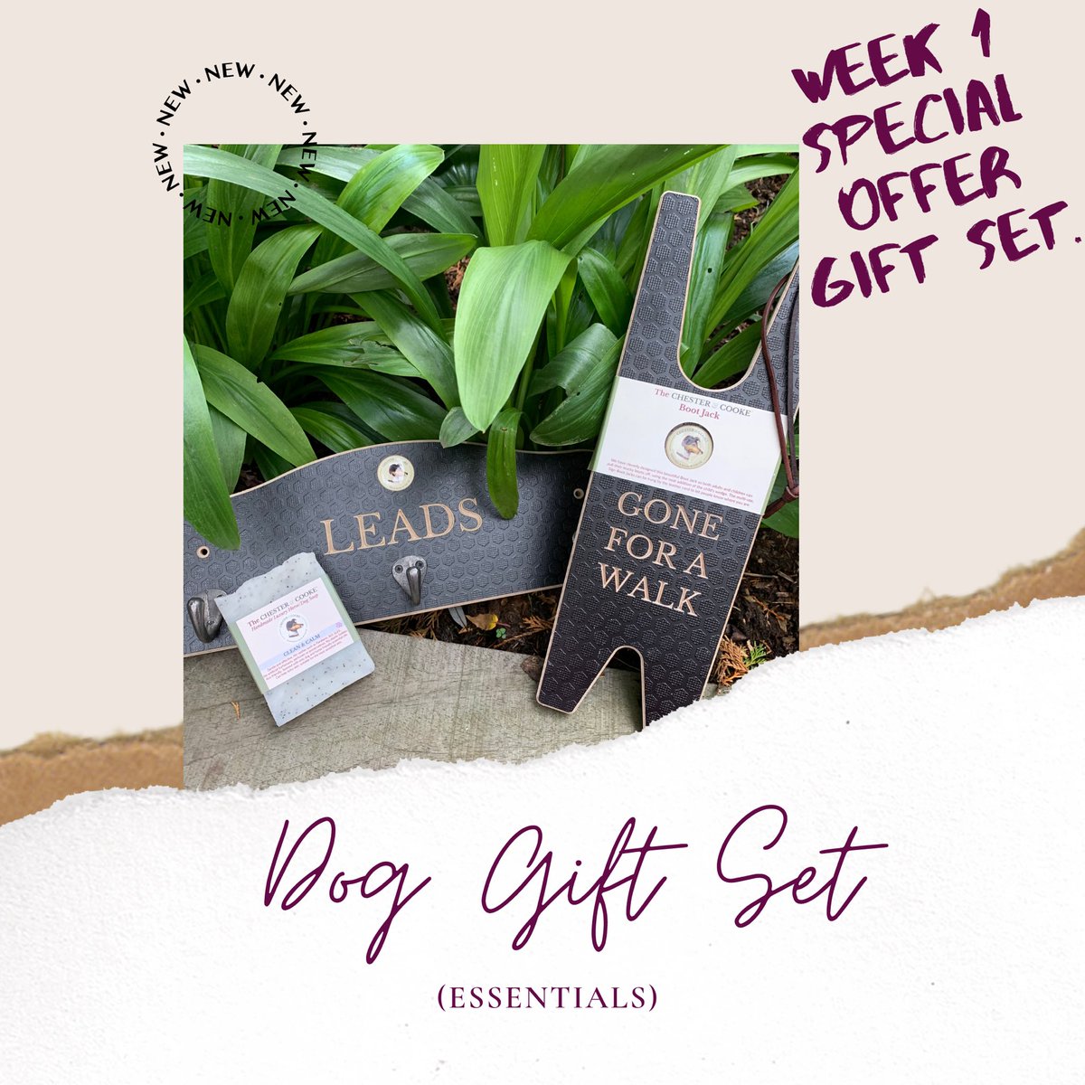 I will be putting a different gift set together each week, for 1 week they will be on a real discount. Today is our Dog Essentials Gift set.
#dogleads #dogleadholder #dogowners #dogownerlife #doglove #doglead #dogowner #doglover #doggifts #doggiftideas #doglifestyle #workingdog