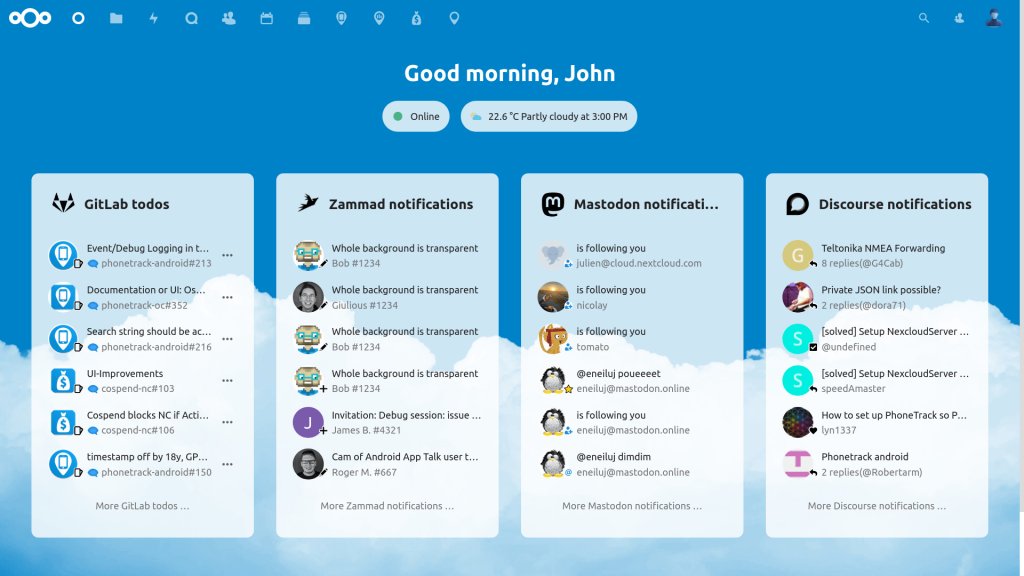 zammadhq's tweet photo. 🆕🆕🆕 #Zammad and #Nextcloud have teamed up to make great stuff happen! Check out our cool #newwidget on the Nextcloud #dashboard - and many other features! Read the full #pressrelease here: 🤓
https://t.co/fzkYW543dH
.
.
Picture credit: Nextcloud https://t.co/Is7U2d79al