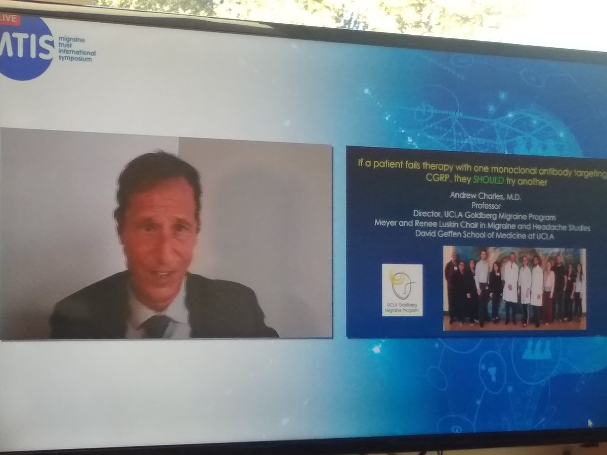RbEloisa's tweet photo. Next at #MTIS2020, #AndrewCharles and @ppozorosich on whether patients that fail one CGRP mAb should try another one. https://t.co/BDIwbYcwRF