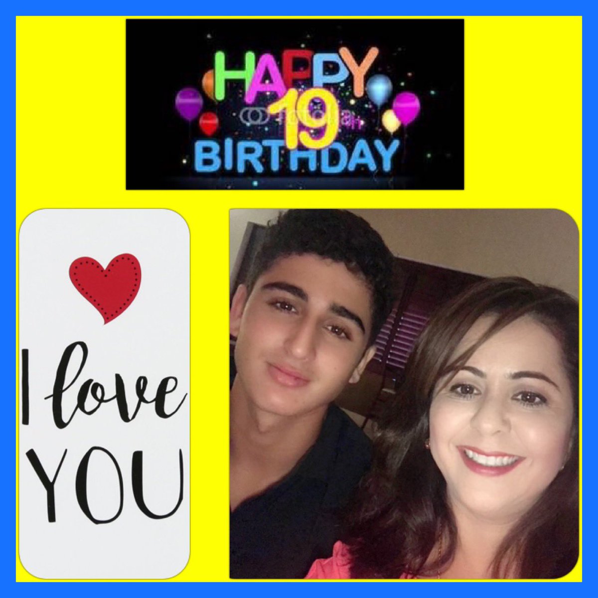 AlzerVeronica's tweet photo. Happy Birthday to my sweet boy “Tammer”  Love you to the moon and back!!❤️😘🎂 #Alzerboys https://t.co/yaNKVsbd4H