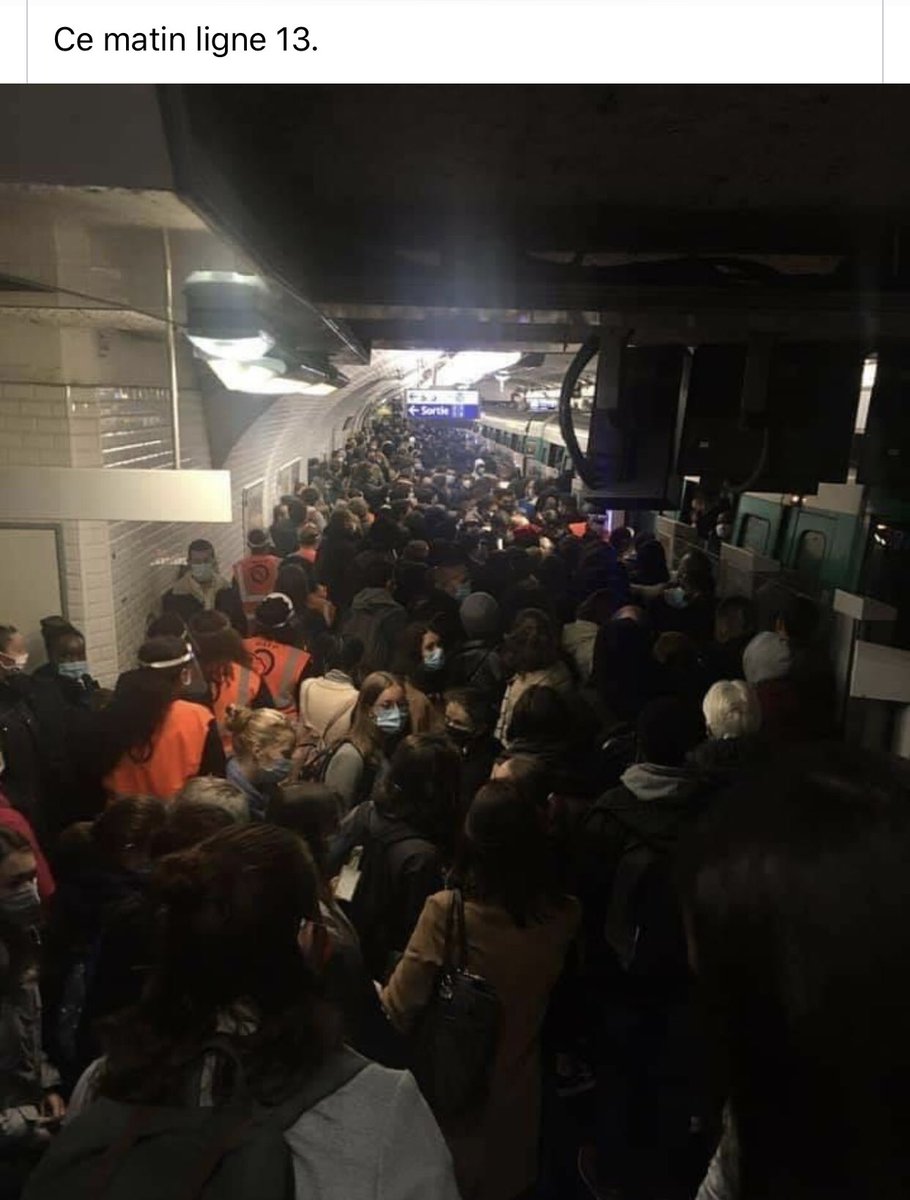 Et on ferme les bars et les discothèques #RESTONSOUVERTS <a href="/Anne_Hidalgo/">Anne Hidalgo</a> <a href="/EmmanuelMacron/">Emmanuel Macron</a> <a href="/olivierveran/">Olivier Véran</a> mais vous êtes sérieux #ligne3 <a href="/Ligne3_RATP/">Ligne 3</a>