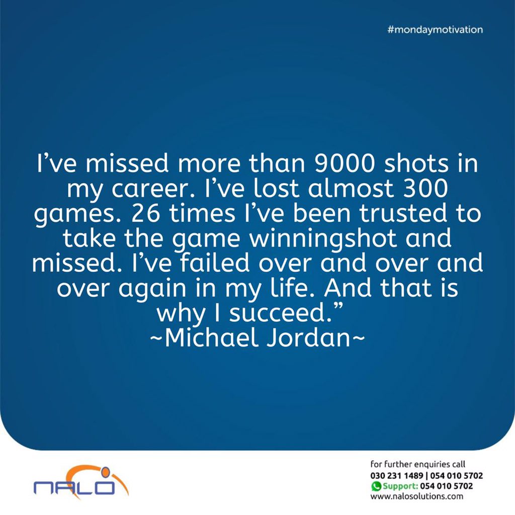 NALOSolutions's tweet photo. No matter how many times you fall this week, pick yourself up and keep going!

You can do all things through Christ who strengthens you. 💪🏽💪🏽💪🏽💪🏽
. 

WhatsApp us on 0540105702 or call us on 0540105702/ 0302311489 for more information on our services. 

#mondaymotivation 
#nalo https://t.co/ghQh0wAcJ8